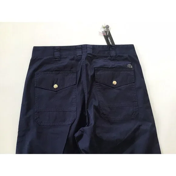 $178 Diesel Men's Slim P-Tucs Tape Trousers Peacoat Blue Jeans Size 31
